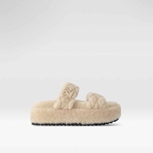 ❤루이비통 여성 선셋 플랫폼 컴포트 슬리퍼 - Louis vuitton Womens Sunset Platform Comfort Slipper - lvs3326x