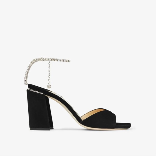 ❤지미츄 여성 사에다 스웨이드 샌들 - Jimmy Choo Womens Saeda Suede Sandal - jis3337x