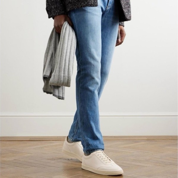 ❤브루넬로쿠치넬리 남성 레더 스니커즈 - Brunello Cucinelli Mens Sneakers - brs3360x