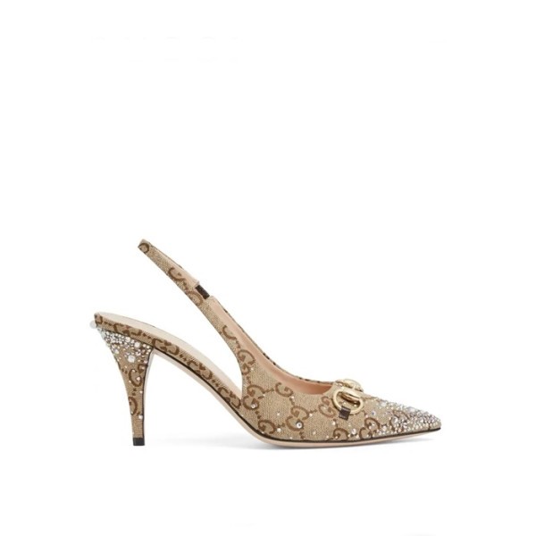 ❤구찌 여성 홀스빗 슬링백 - Gucci Women Horsebit Slingback - gus3364x