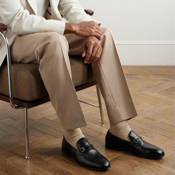 ❤브루넬로쿠치넬리 남성 스트랩 로퍼 - Brunello Cucinelli Mens Strap Loafer - brs3376x