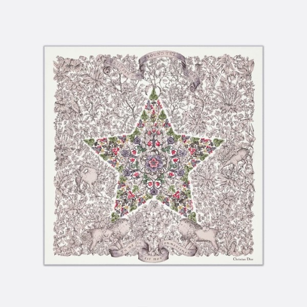 ❤디올 여성 스타 스카프 - Dior Womens Star Scarf - acc3762x