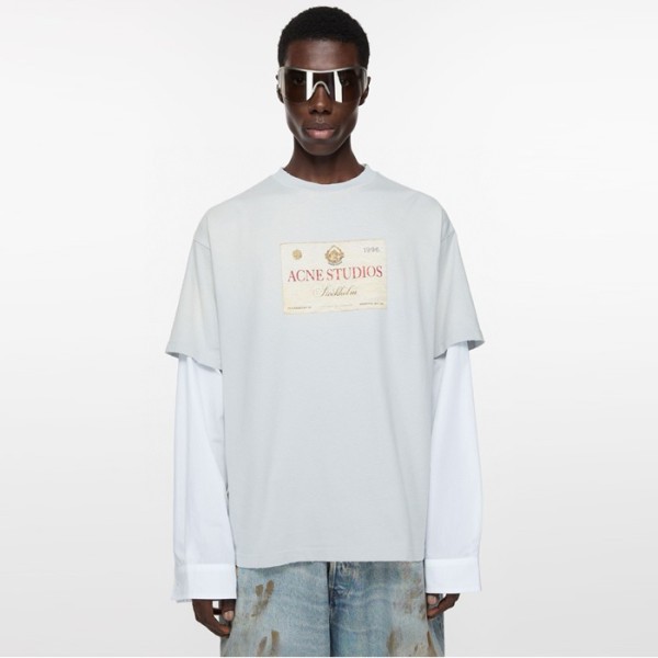 ❤아크네 남성 크루넥 긴팔티 - Acne Mens Round Tshirt - anc5175x