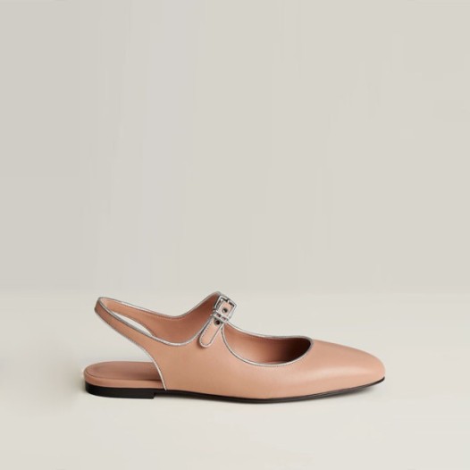 ❤에르메스 여성 클레오 슬링백 - Hermes Womens Kleo Slingback - hes4009x