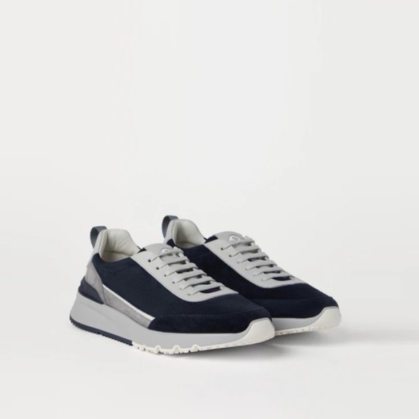 ❤브루넬로쿠치넬리 남성 레더 스니커즈 - Brunello Cucinelli Mens Sneaker - brs4038x