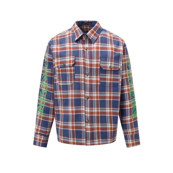 ❤크롬하츠 남성 체크 셔츠 - Chrom hearts Mens Flanner Shirts - chc5236x