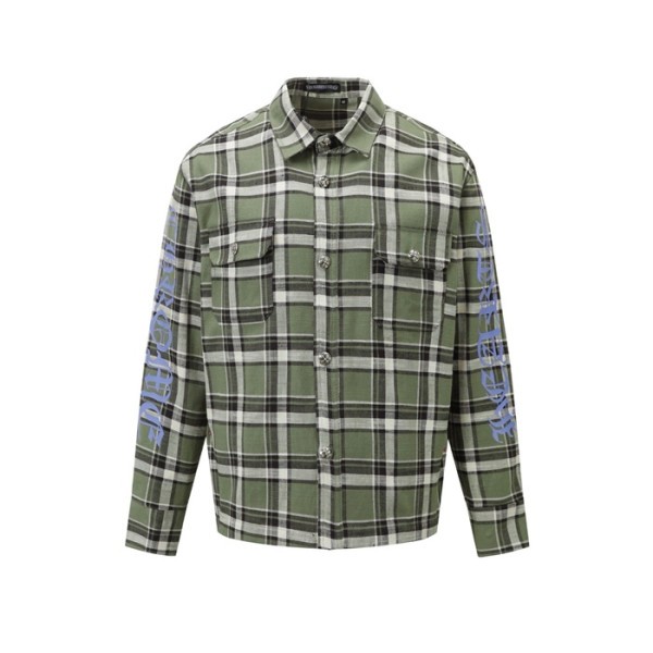 ❤크롬하츠 남성 체크 셔츠 - Chrom hearts Mens Flanner Shirts - chc5238x