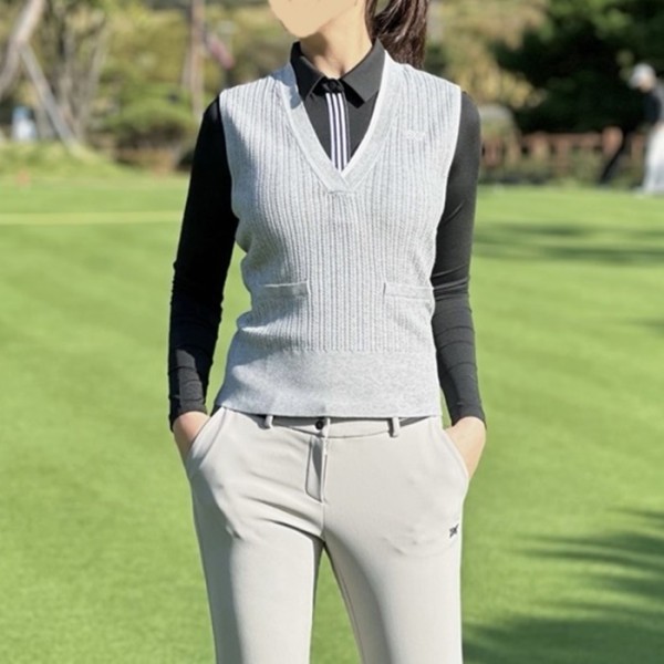 ❤PXG 여성 V-넥 우먼 베스트 - gol1561x