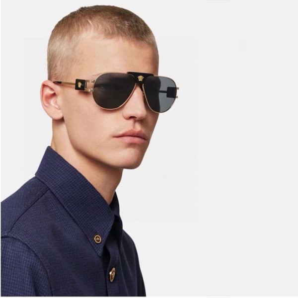 ❤베르사체 남성 프리미엄 메탈 프레임 선글라스 - Versace Mens Premium Metal Frame Sunglasses - acc4216x