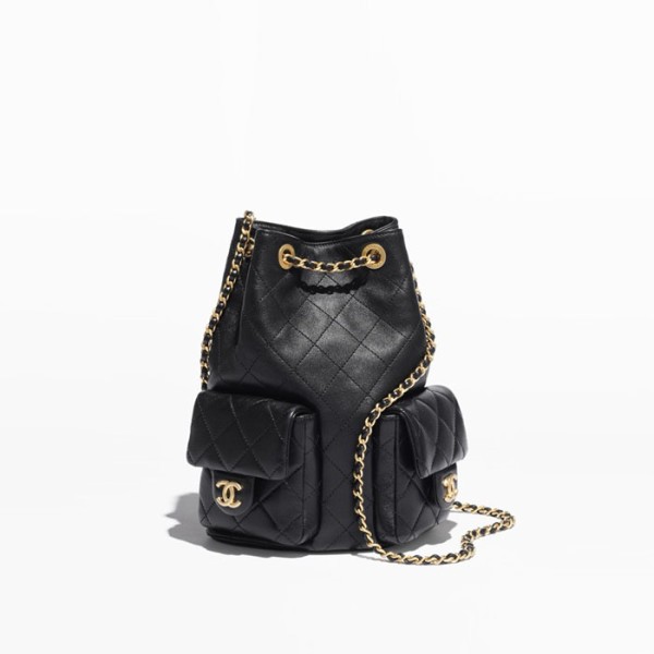 ❤샤넬 여성 더블 포켓 백팩 - Chanel Womens 25C Back Pack - chb5003x