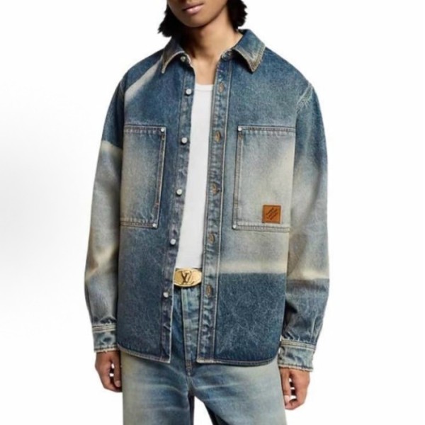 ❤루이비통 남성 데님 재킷 - Louis vuitton Mens Denim Jacket - lvc5495x