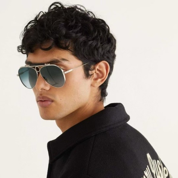 ❤자크마리마지 남성 메탈 프레임 선글라스 - Jacques Marie Mage Mens Metal Frame Sunglasses - acc4326x