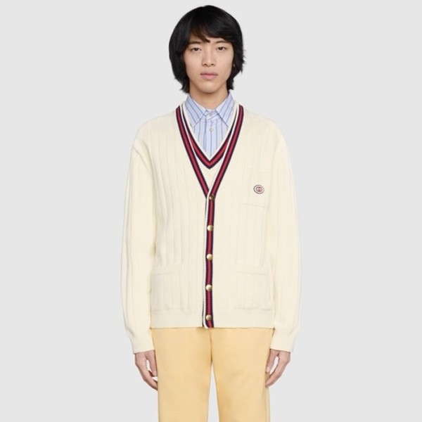 ❤구찌 남성 브이넥 가디건 - Gucci Mens V-neck Cardigan - guc5524x