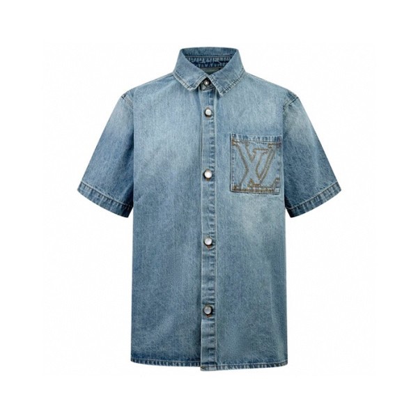 ❤루이비통 남성 반팔 셔츠 - Louis vuitton Mens Polo Shirt - lvc5531x