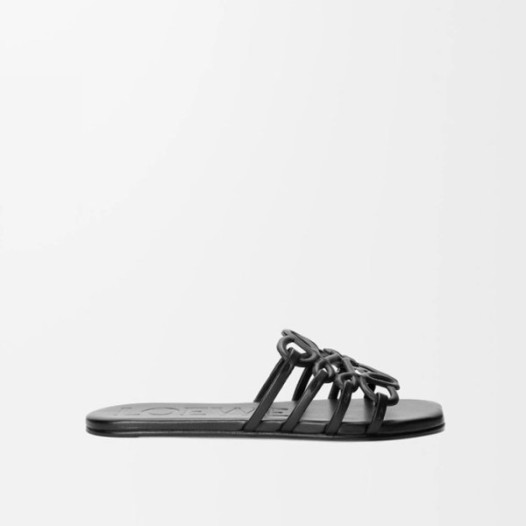 ❤로에베 여성 페탈 아나그램 슬라이드 - Loewe Womens Petal Anagram Slipper - los5525x