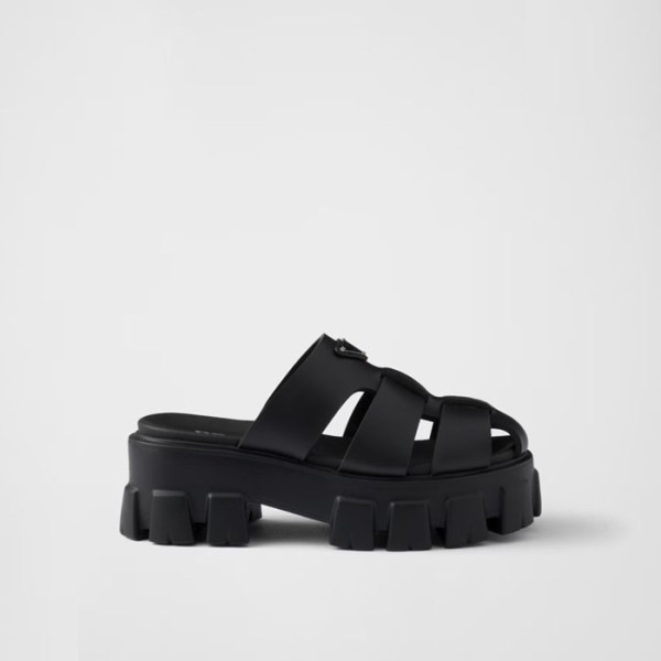 ❤프라다 여성 모노리스 뮬 - Prada Womens Monolith Mules - prs5529x