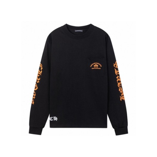 ❤크롬하츠 남성 라운드 긴팔티 - Chrome Hearts Mens Round Tshirt - chc5543x