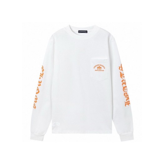 ❤크롬하츠 남성 라운드 긴팔티 - Chrome Hearts Mens Round Tshirt - chc5544x