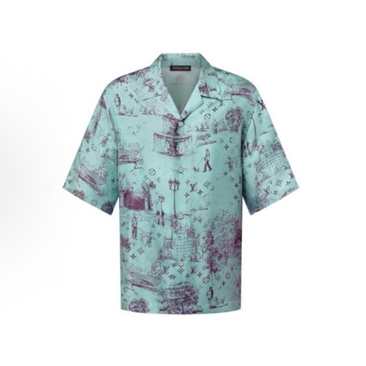 ❤루이비통 남성 반팔 셔츠 - Louis vuitton Mens Polo Shirt - lvc5580x