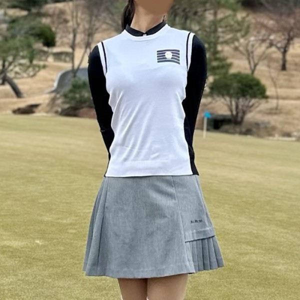 ❤[AMAZINGCRE] 어메이징크리 여성 고스트 니트 베스트 - gol1570x