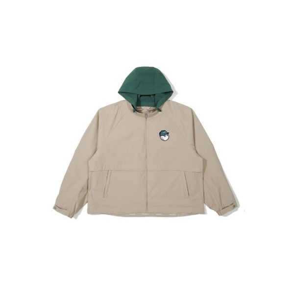 ❤[MALBON] 말본 여성 버킷 디테처블 후드 자켓 - gol1572x