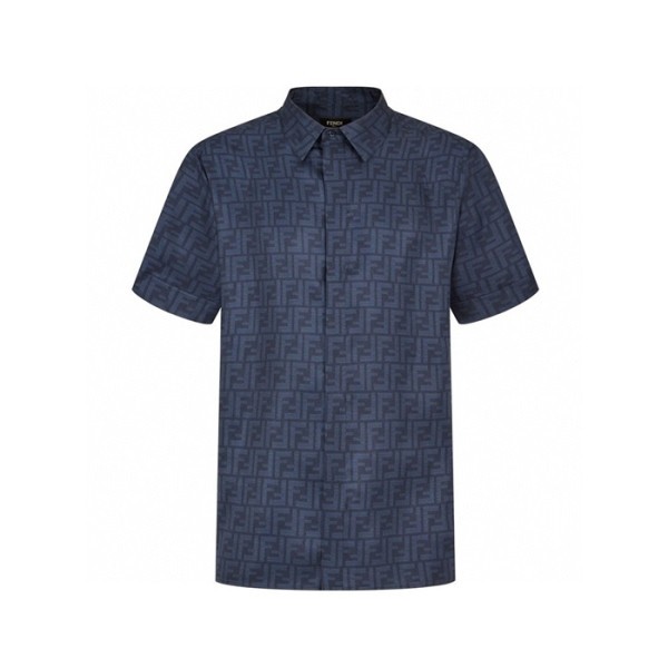 ❤펜디 남성 FF 반팔 셔츠 - Fendi Mens FF Shirts - fec5600x