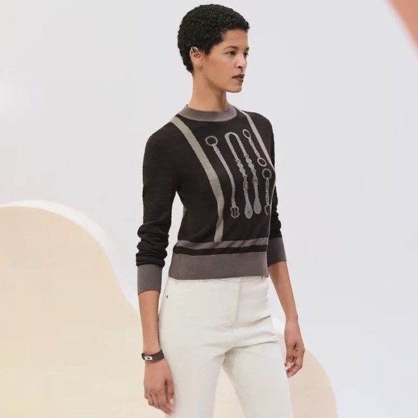 ❤에르메스 여성 라운드 스웨터 - Hermes Womens Round Knitwear - hec5663x