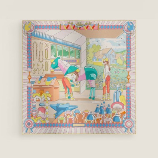 ❤에르메스 여성 실크 스카프 - Hermes Womens Silk Scarf - acc4462x