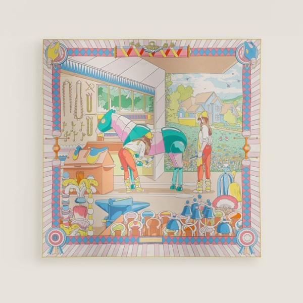 ❤에르메스 여성 실크 스카프 - Hermes Womens Silk Scarf - acc4462x