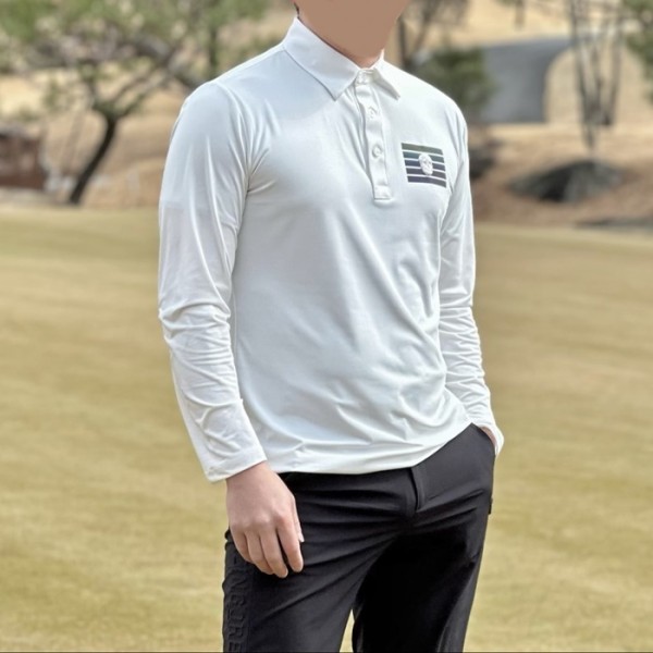 ❤[Amazing Cre] 어메이징크리 남성 모션 아코디오 롱슬리브 티셔츠 - gol1593x