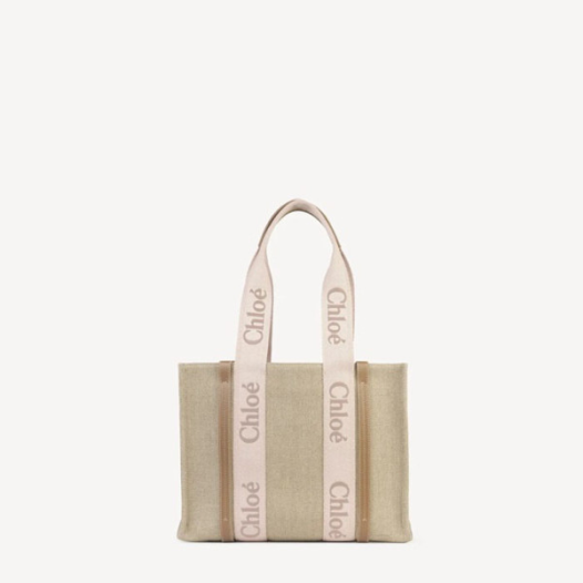 ❤끌로에 여성 리넨 우디 토트백 - Chloe Womens Woody Bag - chb5268x