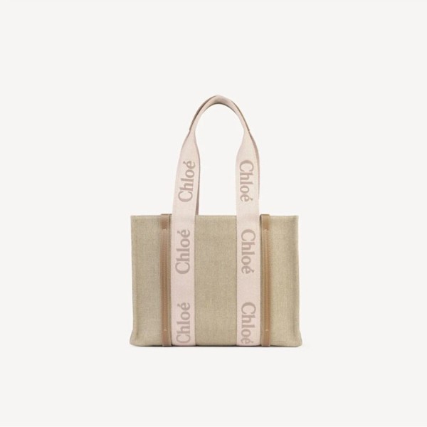 ❤끌로에 여성 리넨 우디 토트백 - Chloe Womens Woody Bag - chb5268x