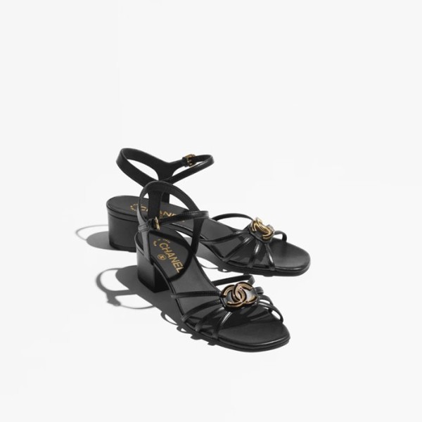 ❤샤넬 여성 램스킨 샌들 - Chanel Womens Lambskin Sandal - chs5592x