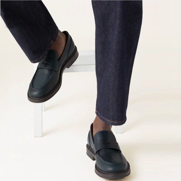 ❤브루넬로쿠치넬리 남성 히든 밴딩 로퍼 - Brunello Cucinelli Mens Hidden Banding Loafer - brs5593x