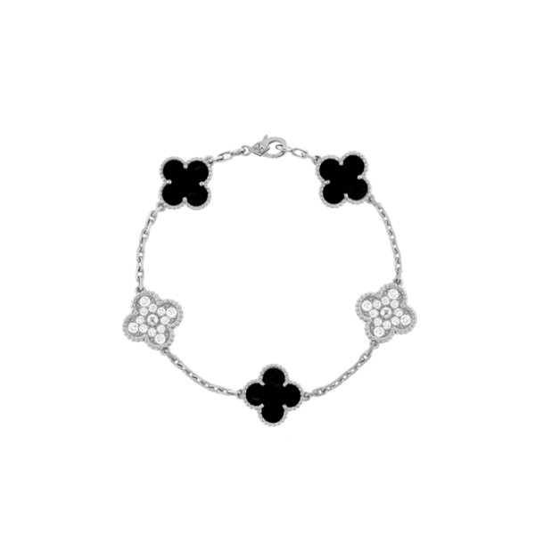 ❤반클리프 아펠 여성 알함브라 브레이슬릿 - Van Cleef & Arpels Womens White Gold Bangle - acc4494x