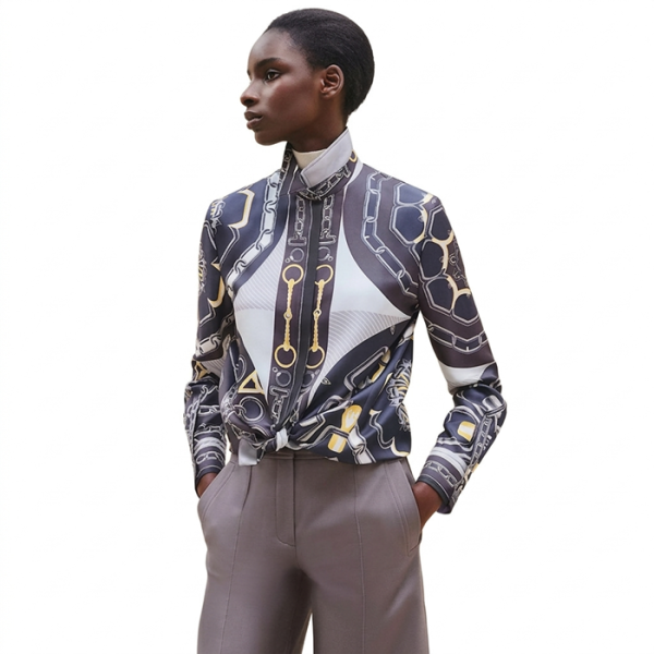 ❤에르메스 여성 실크 셔츠 - Hermes Womens Silk Shirts - prc5863x