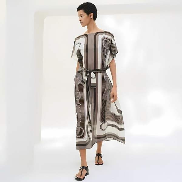 ❤에르메스 여성 실크 원피스 - Hermes Womens Silk One-pieces - vac5869x