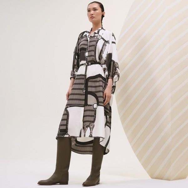 ❤에르메스 여성 실크 원피스 - Hermes Womens Silk One-pieces - vac5870x