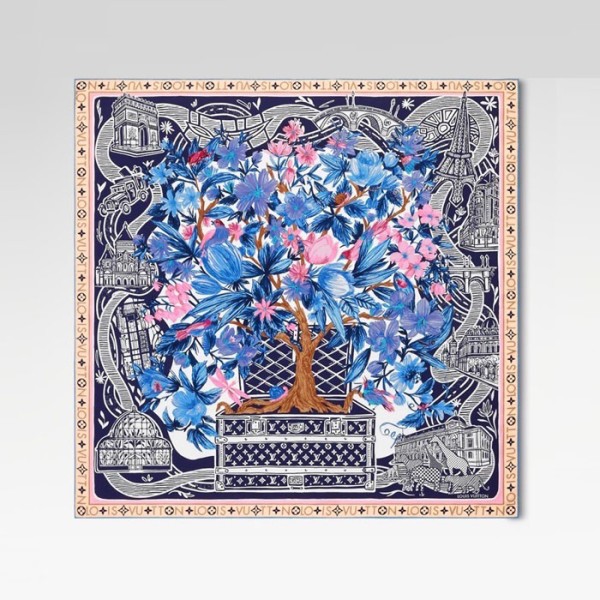 ❤루이비통 여성 실크 스카프 - Louis vuitton Womens Silk Scarf - acc4510x