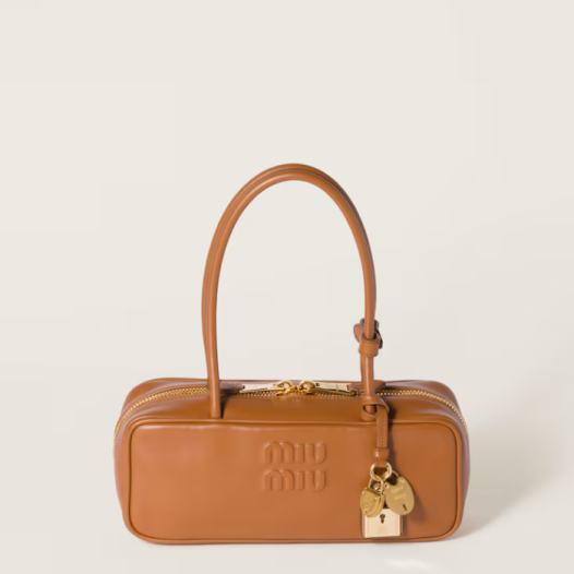 ★미우미우 여성 가죽 보 백 - Miumiu Womens Leather Beau Bag