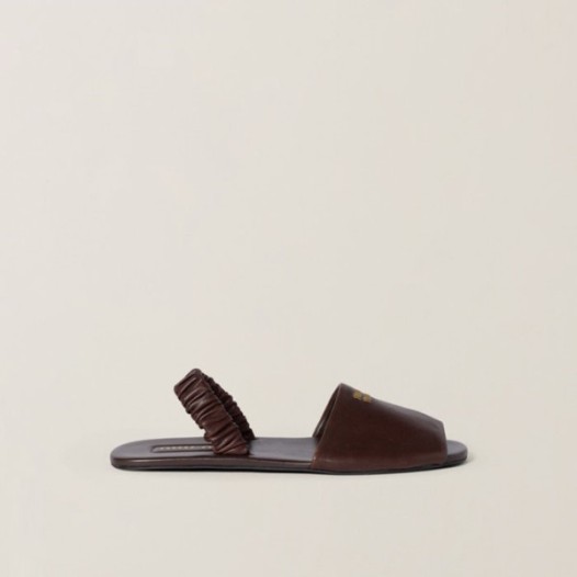 ❤미우미우 여성 나파가죽 샌들 - Miumiu Womens Nappa Sandal - mis5614x