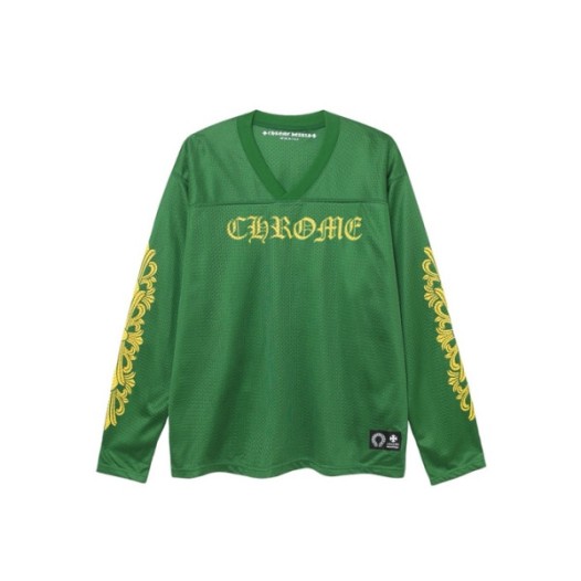 ❤크롬하츠 남성 브이넥 긴팔티 - Chrome Hearts Mens V-neck Tshirt - chc6055x