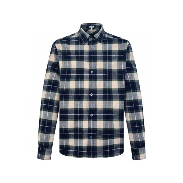 ❤로에베 남성 체크 셔츠 - Loewe Mens Flanner Shirts - loc6081x