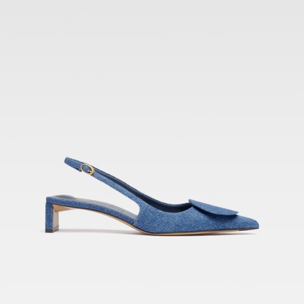 ❤자크뮈스 여성 로우 두엘로 슬링백 - Jacquemus Womens The low Duelo Slingbacks - jas5630x