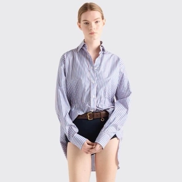 ❤프라다 여성 체크 셔츠 - Prada Womens Flannal Tshirts - prc6132x