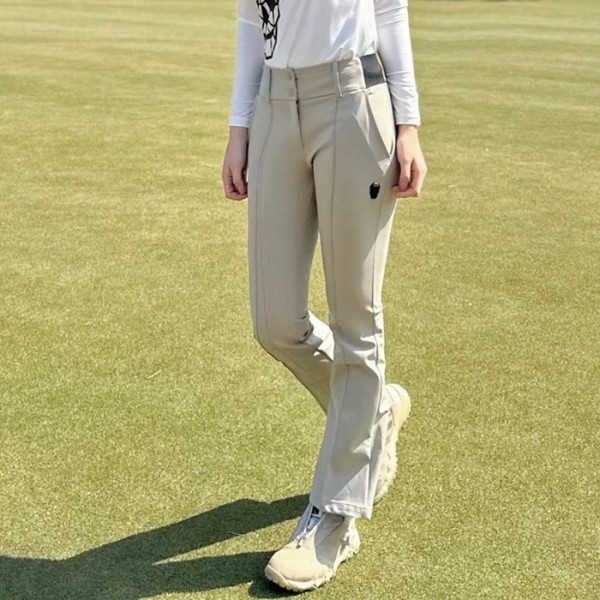 ❤[AMAZINGCRE] 어메이징크리 여성 스트레이트 세미부츠컷 팬츠 - gol1605x