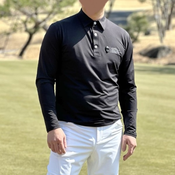 ❤[Amazing Cre] 어메이징크리 남성 아이언헤드 백로고 롱슬리브 티셔츠 - gol1609x