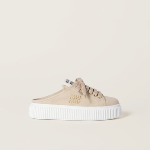 ❤미우미우 여성 데님 스니커즈 뮬 - Miumiu Womens Denim Sneakers Mule - mis5644x