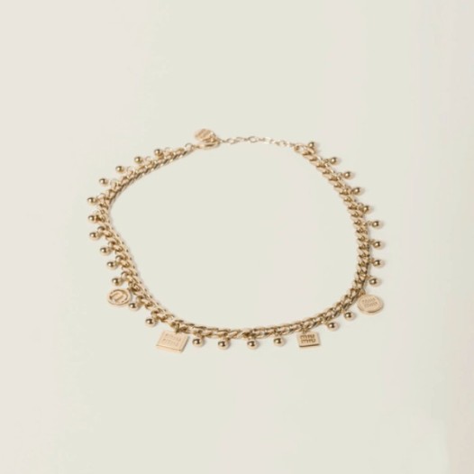 ❤미우미우 여성 메탈 목걸이 - Miumiu Womens Metal Necklace - acc5398x