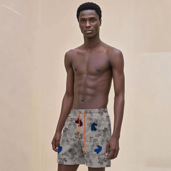 ❤에르메스 남성 스윔 트렁크 - Hermes Mens Swim Trunks - hec6438x